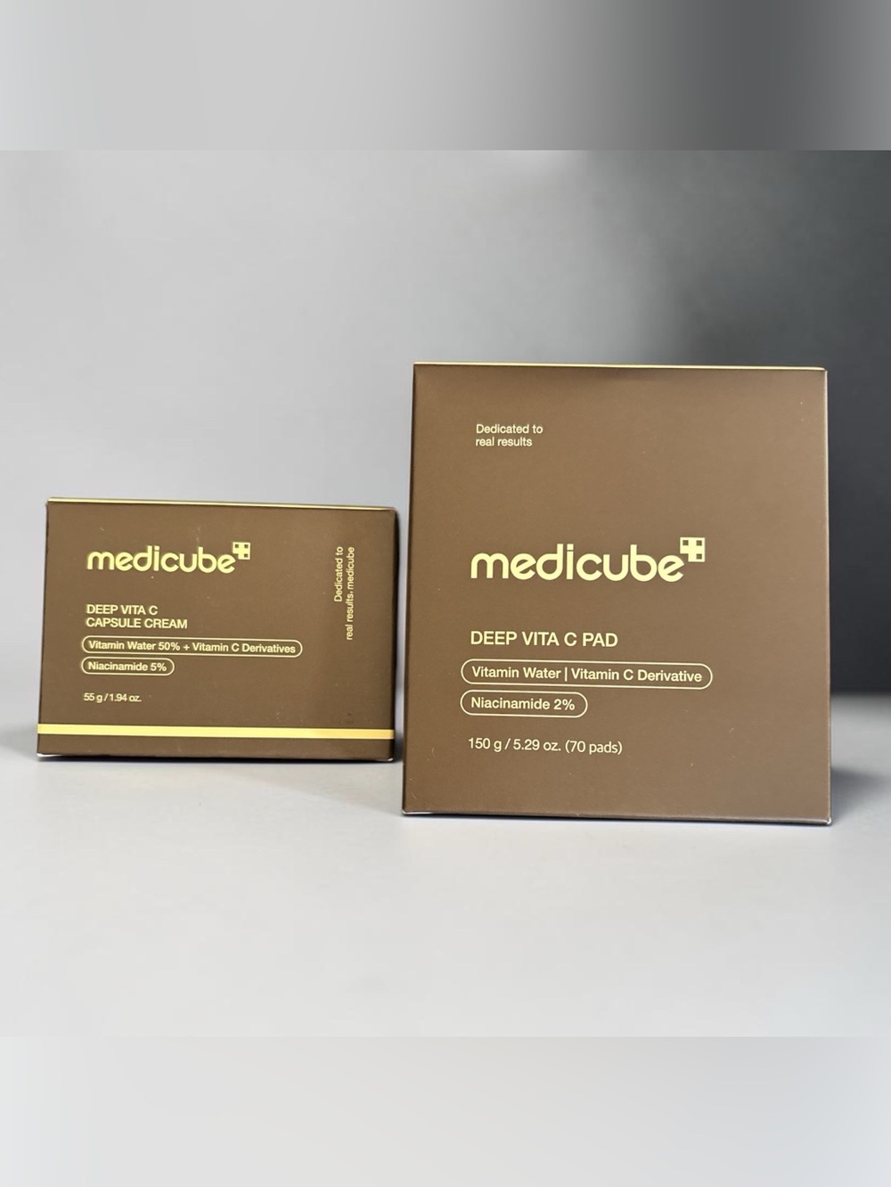 Medicube Deep Vita C Pad - Brown Brightening Toner Pads